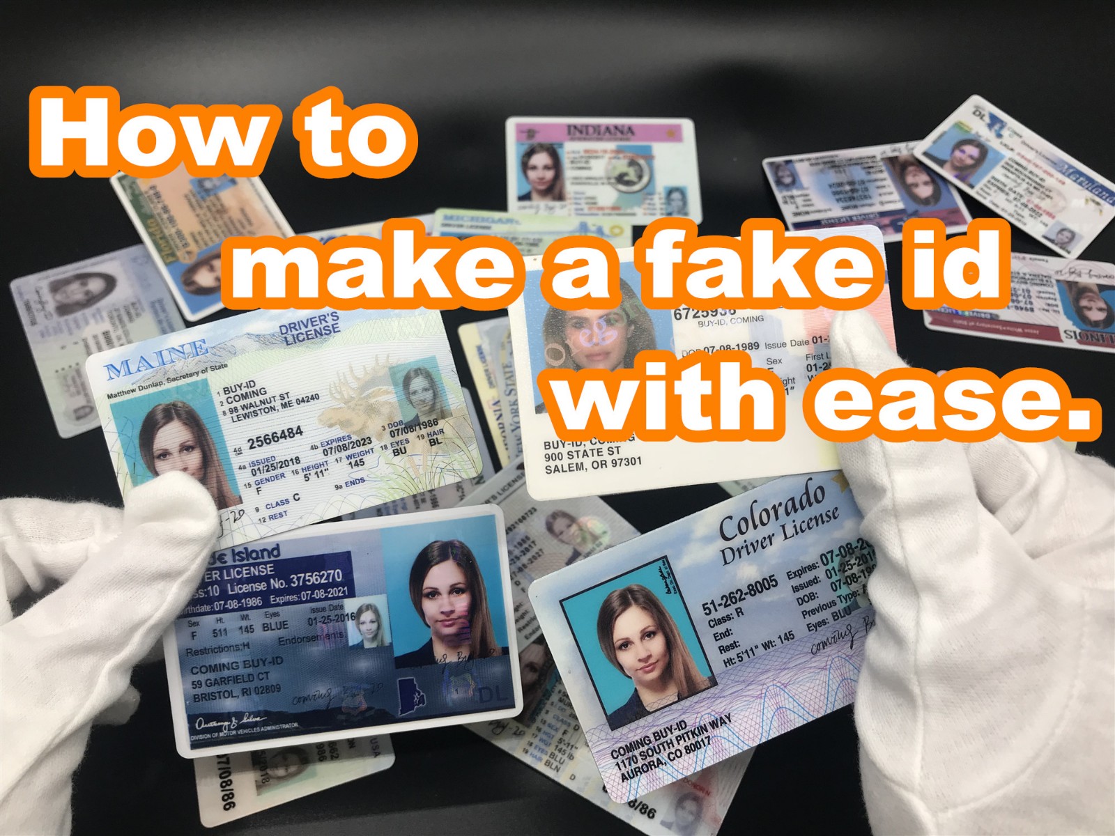 How to make a fake id with ease-Buy-ID.com