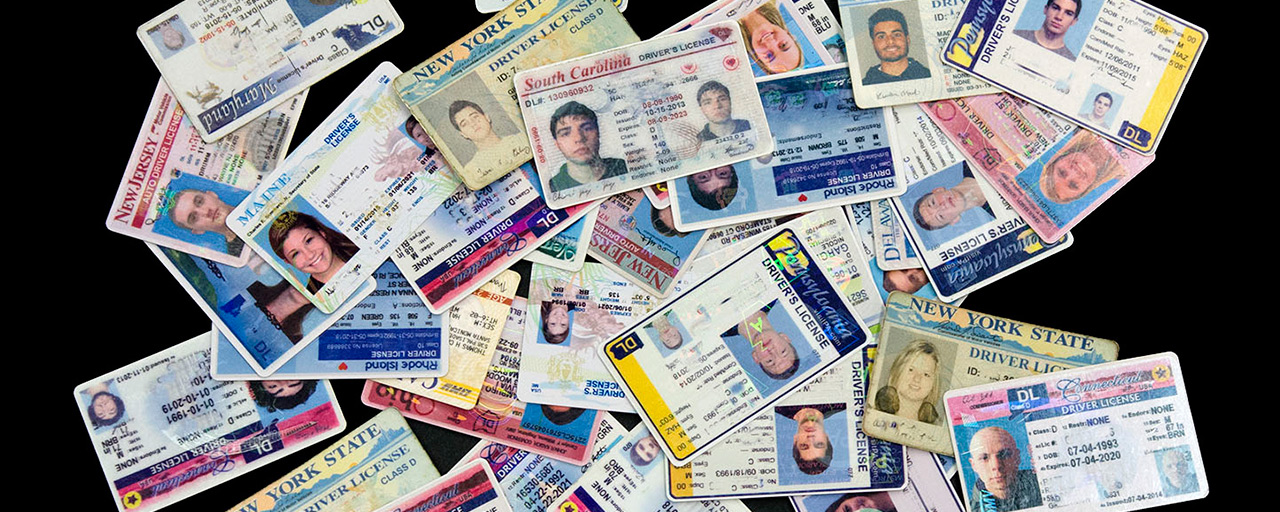 Many people use fake ID cards